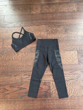 Zyia Active Leggings (Size 2) and Sports Bra (Size M)